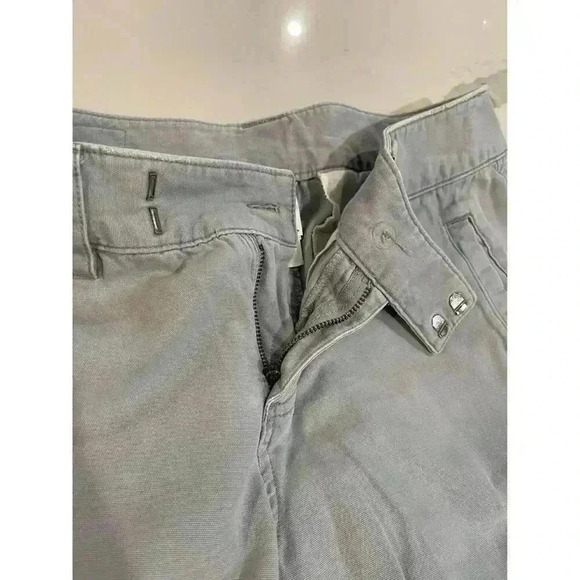 The North Face Chino Shorts Women's Size 10 Gray Longer Length Bermuda Style - Picture 4 of 6
